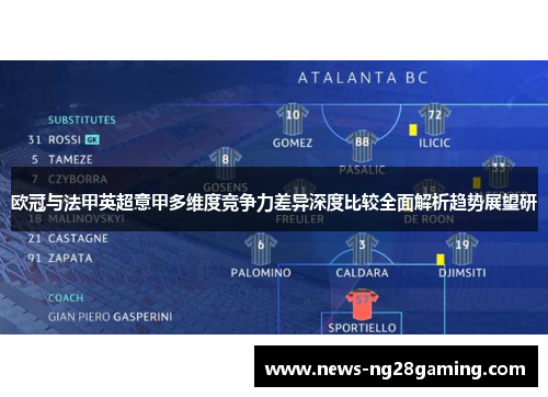 欧冠与法甲英超意甲多维度竞争力差异深度比较全面解析趋势展望研